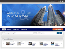 Tablet Screenshot of malaysiapropertysearch.net